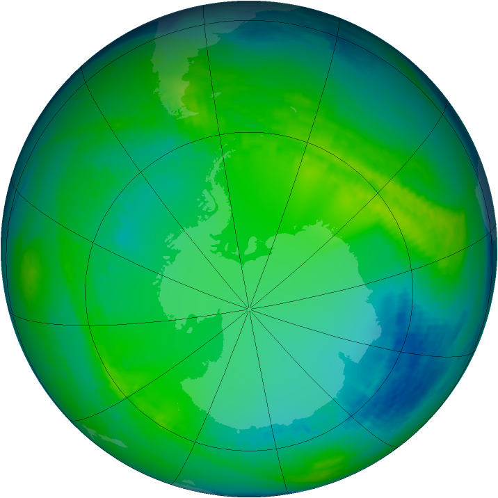 Ozone Map 2002-07-24